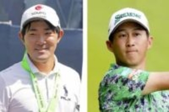 金谷拓実と星野陸也が88位発進　米男子ゴルフ第1日