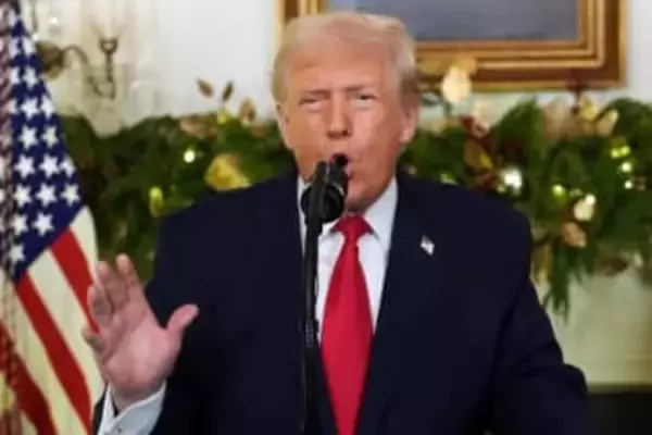 トランプ氏「経済や移民で成果」　国民向けにテレビ演説