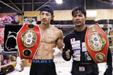 「フライ級王者矢吹、打ち合い警戒　初の防衛戦へ練習公開」の画像1