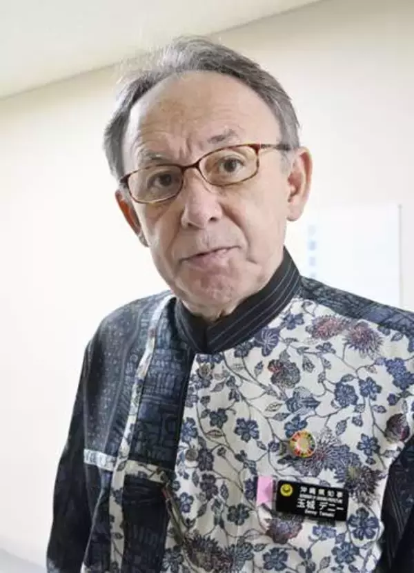 米の滑走路要求「説明求める」　沖縄知事、普天間返還で政府に