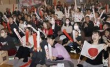 堀島の姉「全てを出し切った」　地元岐阜でPV、健闘たたえる