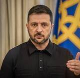 「防空兵器供給への影響を懸念　ウクライナ大統領、中東混乱で」の画像1