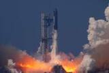 「「スターシップ」改良版打ち上げ　米スペースXの大型宇宙船」の画像1