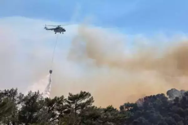 ギリシャで消防士3人死亡　欧州東部にも山火事脅威