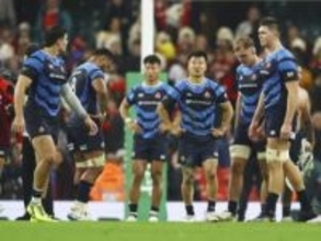 ラグビー日本、ウェールズに惜敗　終了間際の逆転PGで23―24