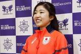 「千葉百音選手、母校凱旋　「実力つけ、新しい技も」」の画像1
