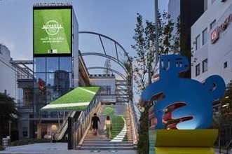 渋谷に「スタジアム空間」　サッカーW杯期間、エール届ける
