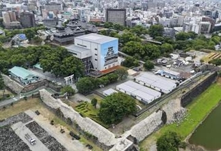 地震で休園の熊本城が開園　石垣崩落、市が安全確認
