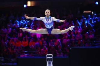 団体予選で日本暫定3位　世界体操、女子3班終了