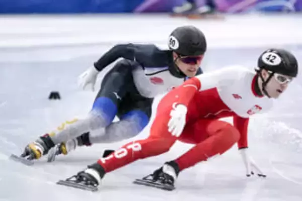 吉永敗退、女子リレーは6位　ショートトラック・18日