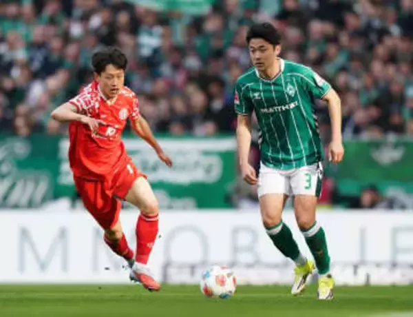 佐野海舟フル、菅原由勢途中交代　ドイツ1部、鈴木唯人は途中出場