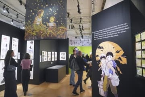 パリで高畑勲展、連日満員の盛況　欧州初、予想以上と驚きも
