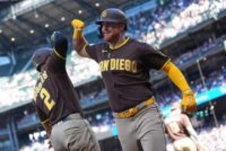 パドレスのシーツが週間MVP　打率6割2分5厘、4本塁打