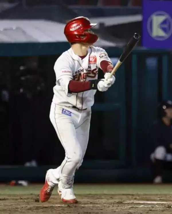 楽3―1日（4日）　辰己が勝ち越しソロ