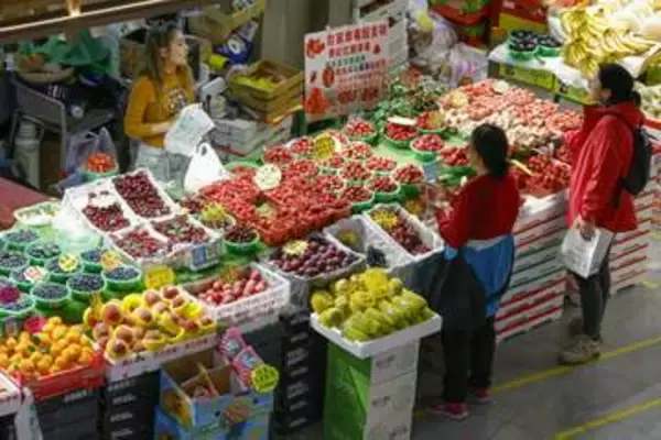 中国4月物価1.2％上昇　工業品もプラスを維持