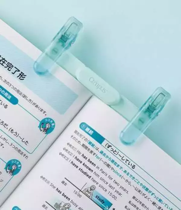 好きなページを開いて保つクリップ人気　メモつくる機能の商品も【経済トレンド】