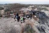 「ペルーで小型機墜落、13人死亡　ナスカの地上絵見物、観光客ら」の画像1