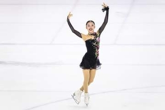フィギュア岡田と蛯原が首位発進　ジュニアGP第4戦、トルコ大会