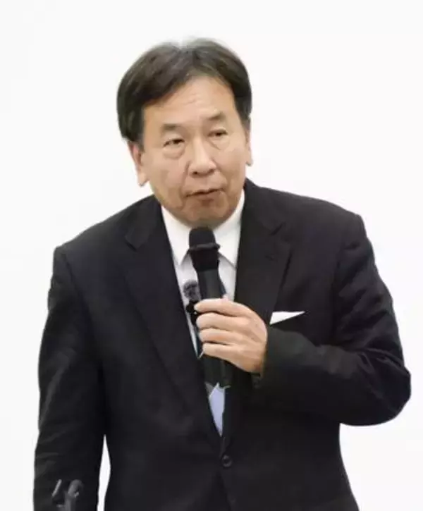 枝野氏、立民・民改は早期結論を　再結集巡り