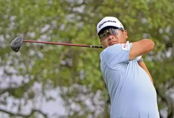 「久常涼が暫定3位、米男子ゴルフ　松山英樹30位、金谷拓実68位」の画像