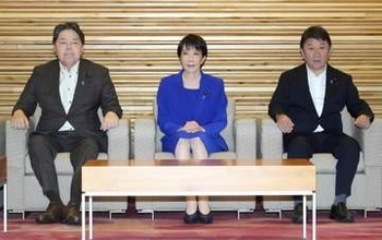 3兆円、家計負担軽減の補正決定　政府、中東情勢の混乱長期化で