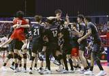 「日本、逆転で10連勝　バレー男子ネーションズL」の画像1