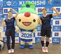 バドミントン成年女子で青森初V　国民スポーツ大会