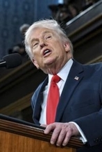 長広舌1時間47分、過去最長　トランプ大統領、一般教書演説で