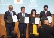 公平な医療提供へ東京に拠点設立　政府とWHO、世銀が人材育成