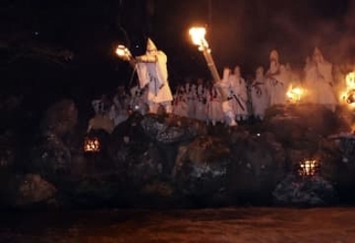 奈良・東大寺へ「お水送り」　福井県小浜市で春の神事