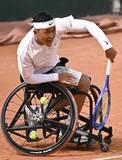 「小田、上地が準決勝進出　全仏テニス車いすの部」の画像1