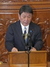 中国と安定的関係を築く　茂木外相、日米同盟を一層強化