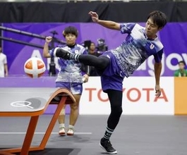テックボール混合でメダル確定　ハンド女子は白星発進