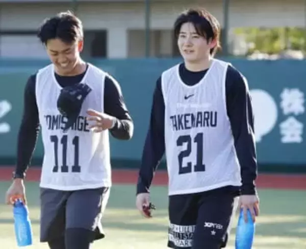 竹丸和幸、第一歩に胸躍らせる　巨人、新人合同自主トレを開始