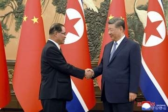 中朝、条約65年で友好演出　伝統的関係を戦略連携に