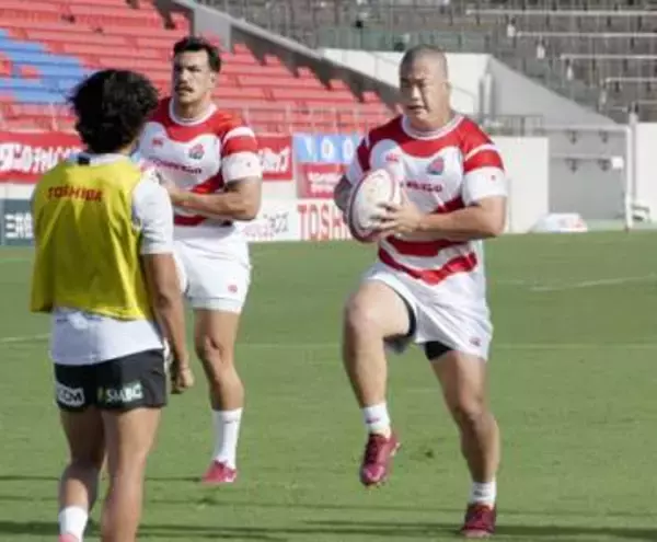 竹内「勝ちを収めたい」　ラグビー豪州戦へ前日練習