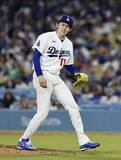 「佐々木3失点、勝敗付かず　大谷ノーヒット、岡本は1安打」の画像1