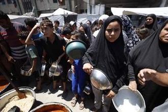 ガザ死者、停戦後に千人超　イスラエル攻撃続行で