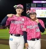 「楽3―2西（18日）　新人繁永が勝ち越し打」の画像1