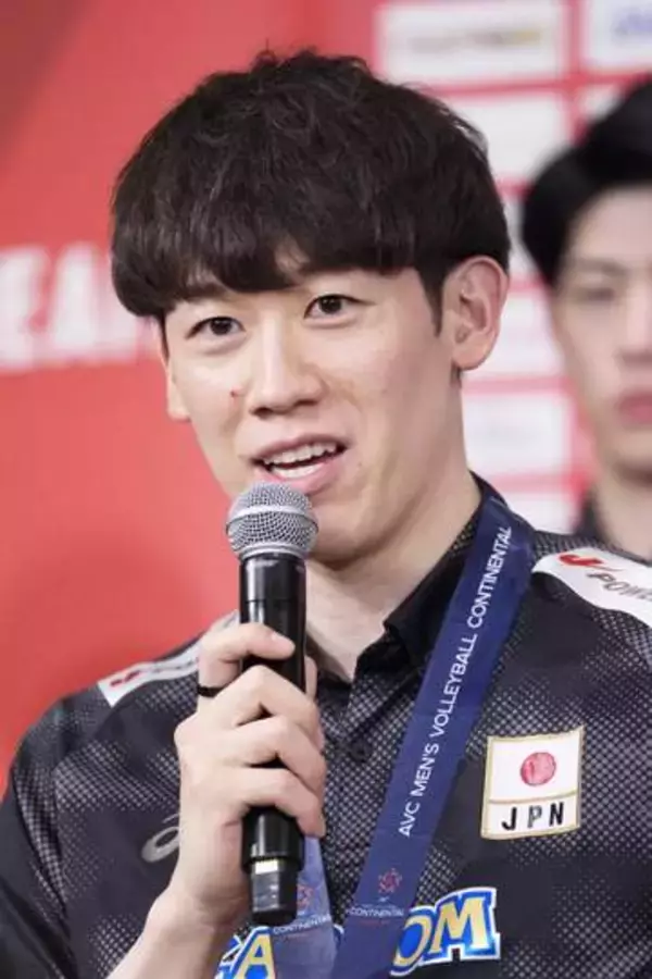 石川祐希主将「ほっとした」　ロス五輪決定のバレー男子代表