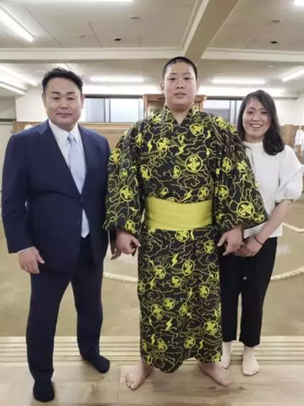 雷親方の長男が入門発表　18歳垣添玄空「全力出し切る」