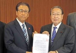 「副首都」指定へ連携強化を要望　自民札連、札幌市長に