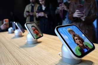 アップル、住宅設備管理の新端末　AI搭載、米で来月発売