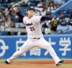 ヤ11―0オ（13日）　吉村、粘って5回無失点