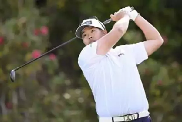 男子ゴルフ、水田竜昇が首位浮上　東建ホームメイト第2日