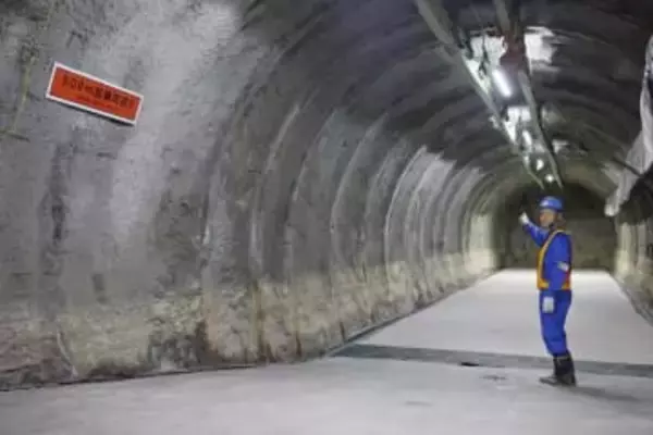 地下500メートル坑道を初公開　北海道幌延町、核ごみ研究施設