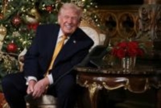 「極左くずも含めて祝福」　クリスマスでトランプ氏が投稿