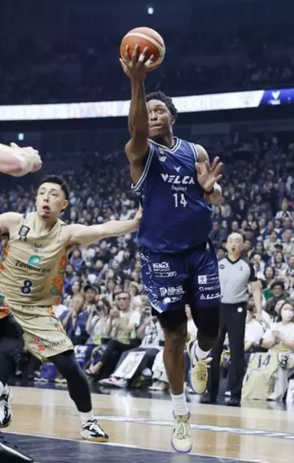 Bリーグ決勝、長崎勝ち1勝1敗　琉球に66―60