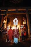 「山開き前夜祭、鳥取・大山　初夏の夜彩るたいまつ行列」の画像1