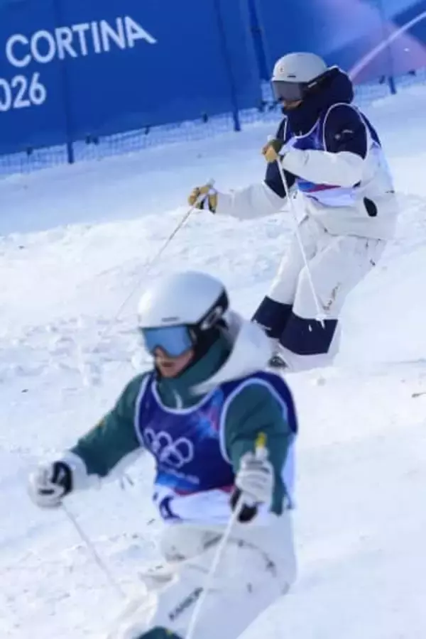 モーグル藤木豪心、惜敗もベスト　男子のデュアル1回戦で